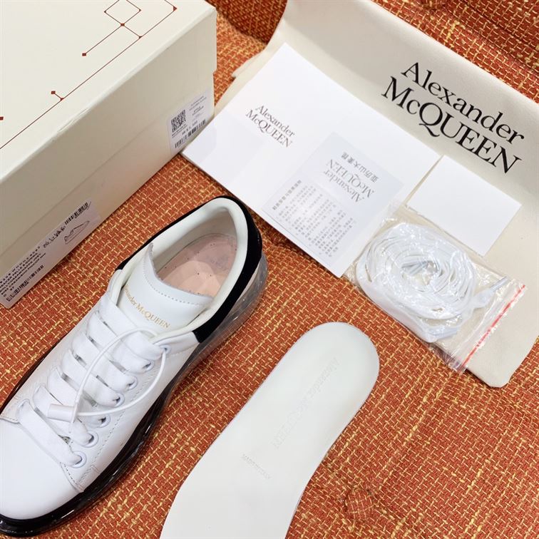 ALEXANDER MCQUEEN CLEAR SOLE OVERSIZED SNEAKERS - ALD013