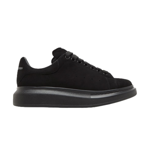 ALEXANDER MCQUEEN OVERSIZED SNEAKER BLACK SUEDE - ALD016