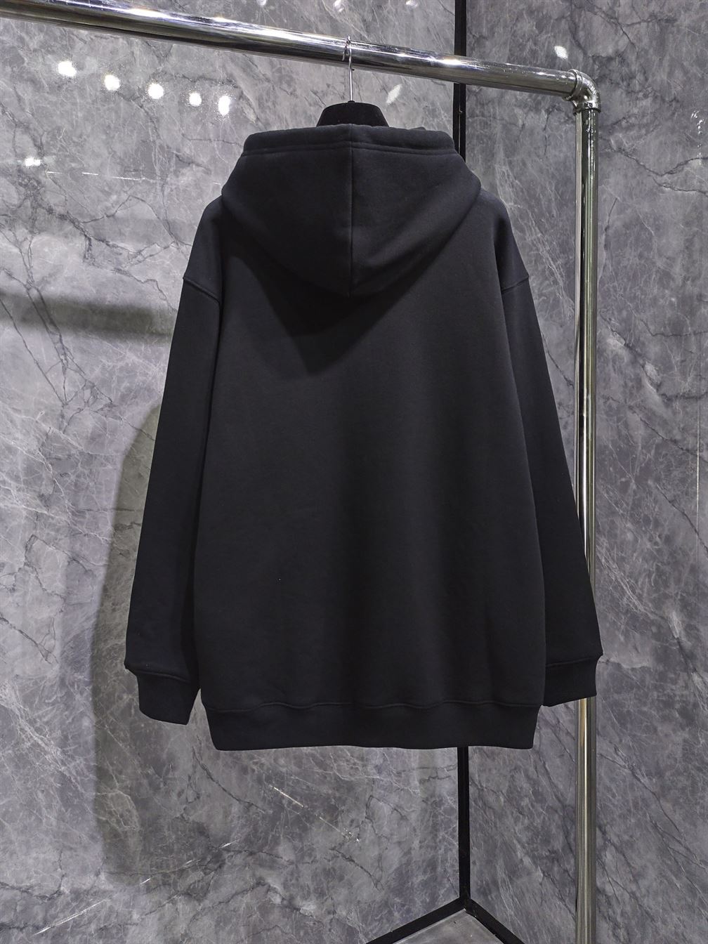 BALENCIAGA BB LOGO HOODIE - BH013