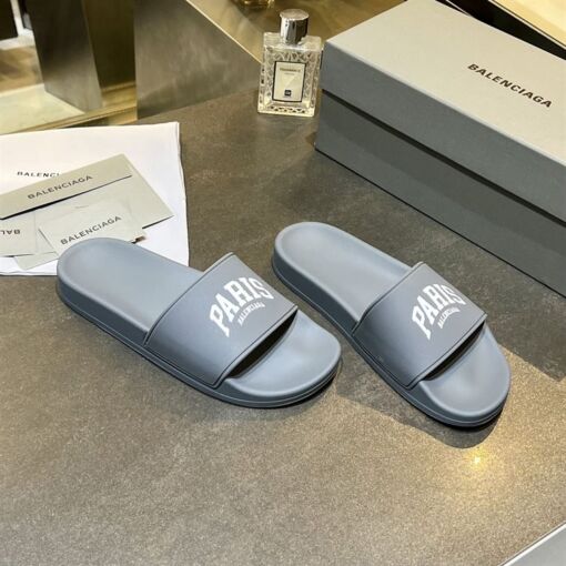 BALENCIAGA CITIES PARIS POOL SLIDE SANDAL - BBD008