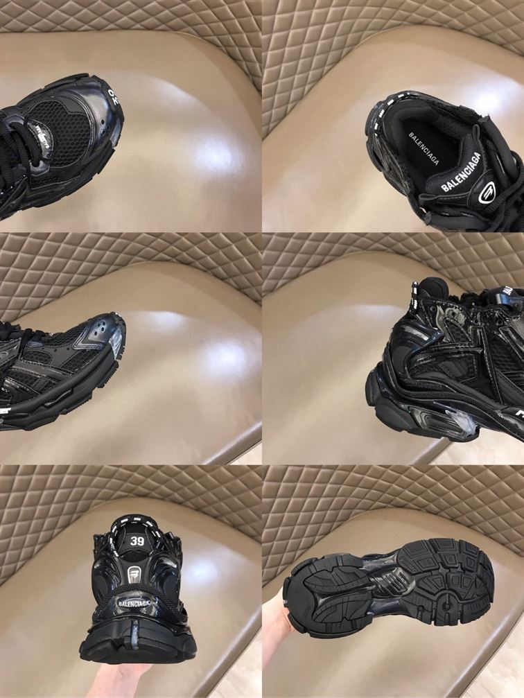 BALENCIAGA RUNNER SNEAKERS IN BLACK - BLA007