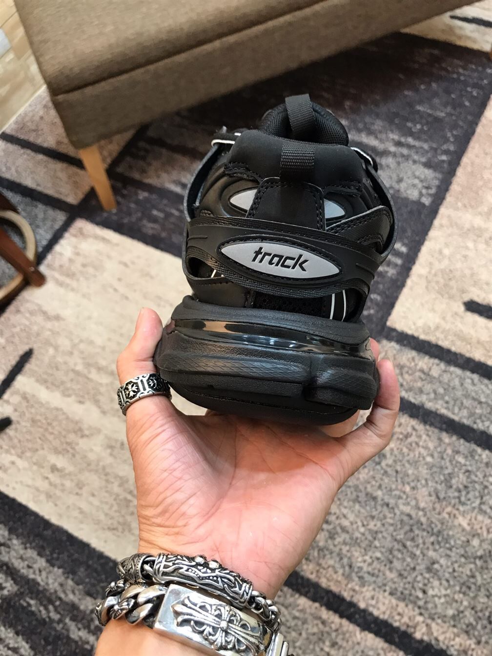 BALENCIAGA TRACK 3.0 SNEAKERS FULL BLACK - BLA004