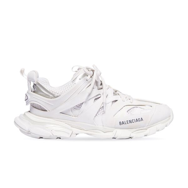 BALENCIAGA TRACK TRAINER SNEAKERS IN WHITE - BLA030