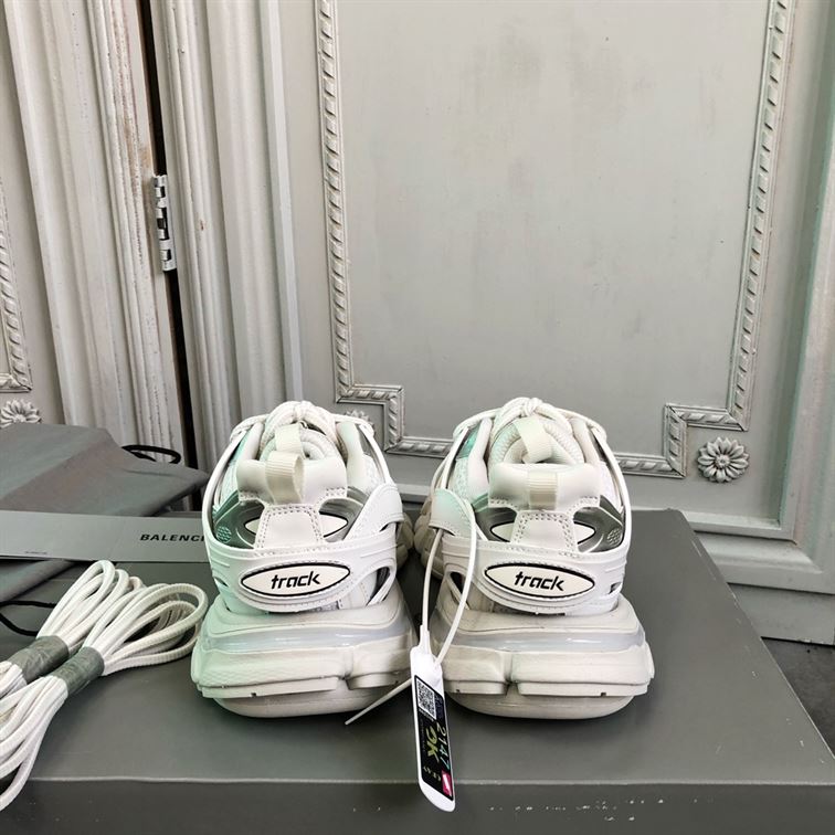 BALENCIAGA TRACK TRAINER SNEAKERS IN WHITE - BLA030