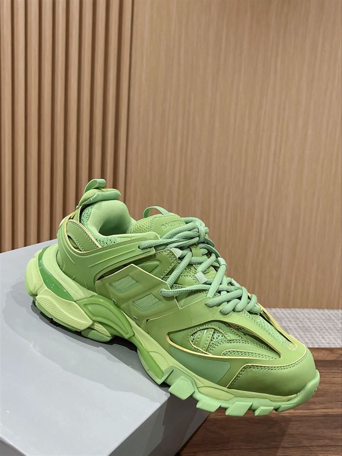 BALENCIAGA TRACK TRAINERS GREEN - BLA068