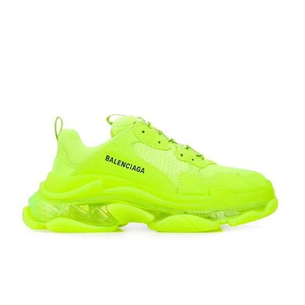 BALENCIAGA TRIPLE S CLEAR SOLE IN GREEN - BLA018