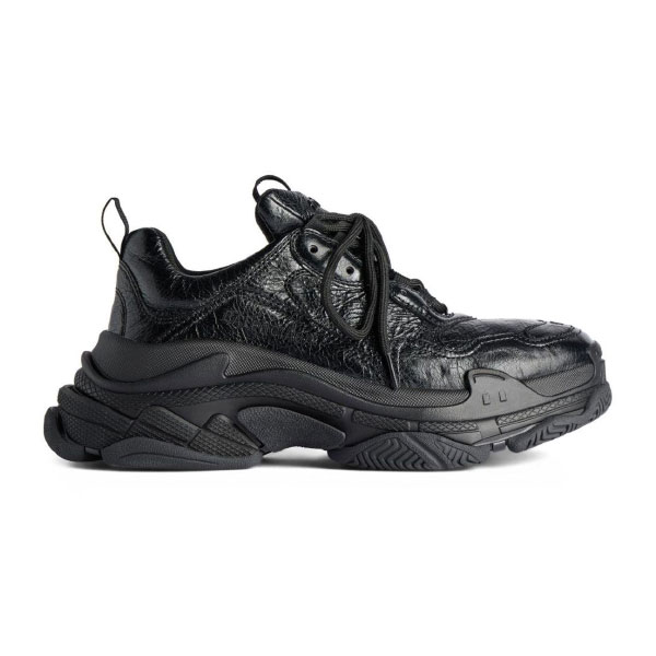 BALENCIAGA TRIPLE S LAMBSKIN SNEAKERS - BLA079