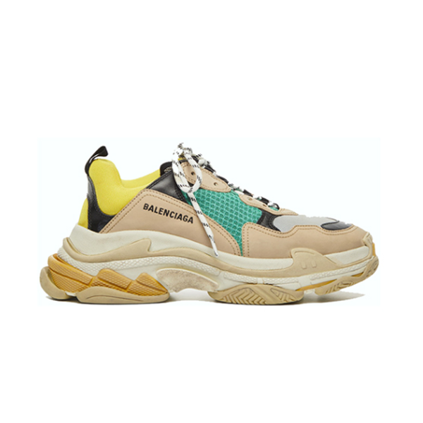 BALENCIAGA TRIPLE S TRAINER YELLOW GREEN - BLA029