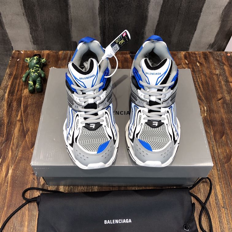 BALENCIAGA X-PANDER SNEAKER IN BLUE/SILVER - BLA044