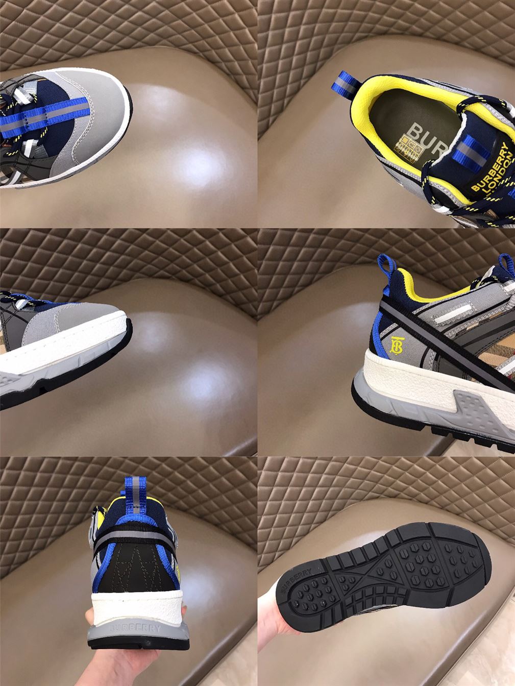 BURBERRY UNION SNEAKERS - BBR019