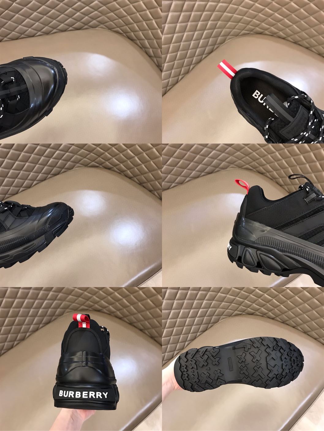 BURBERRY UNION VINTAGE SNEAKERS - BBR004