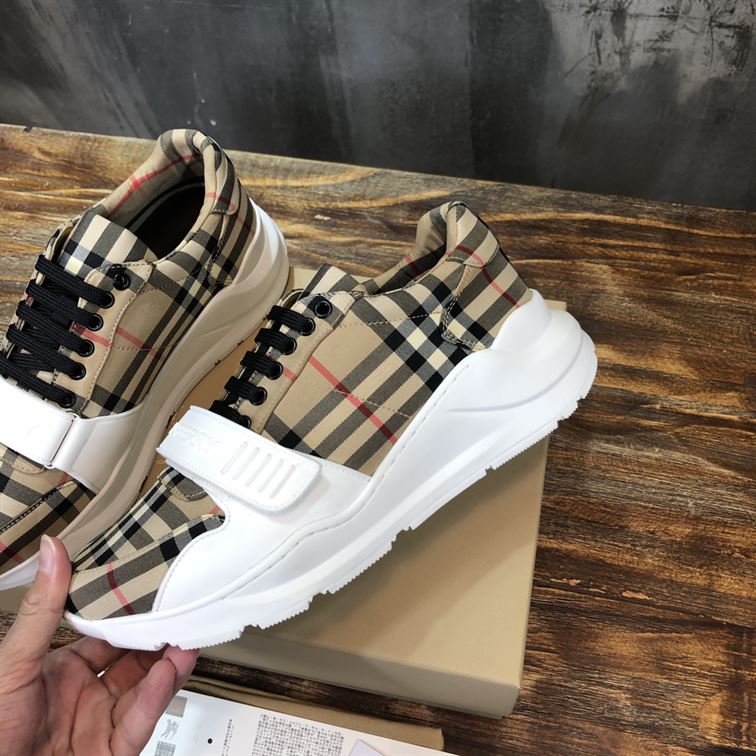 BURBERRY VINTAGE CHECK COTTON SNEAKER - BBR011