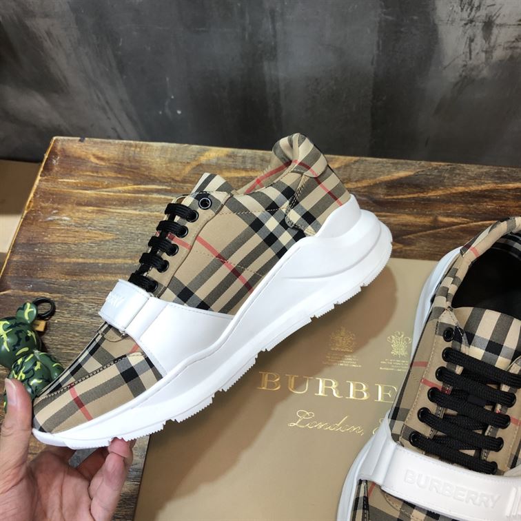 BURBERRY VINTAGE CHECK COTTON SNEAKER - BBR011