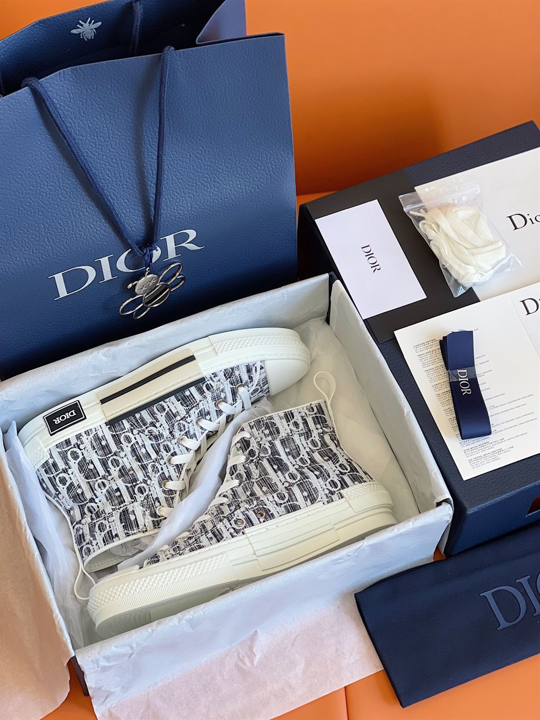 DIOR B23 HIGH-TOP SNEAKER - DO036