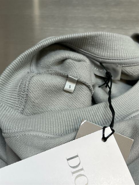 DIOR CD INTERLACED REGULAR-FIT SWEATSHIRT - DOS029