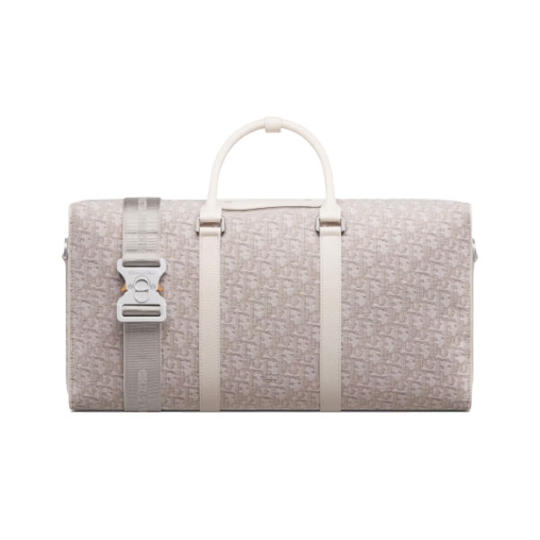 DIOR LINGOT 50 BAG CREAM DIOR OBLIQUE JACQUARD - DIO031
