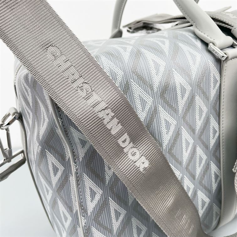 DIOR LINGOT 50 BAG GRAY CD DIAMOND CANVAS - DIO029
