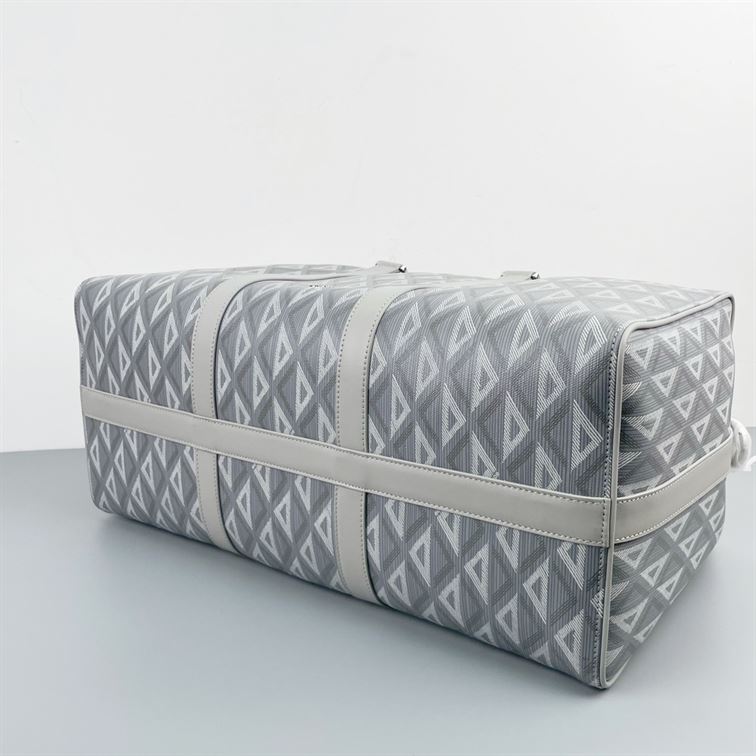 DIOR LINGOT 50 BAG GRAY CD DIAMOND CANVAS - DIO029