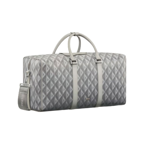 DIOR LINGOT 50 BAG GRAY CD DIAMOND CANVAS - DIO029
