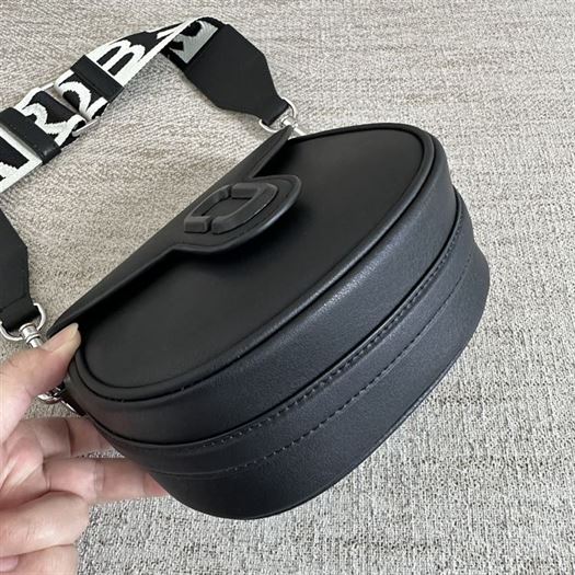 DIOR MARC JACOBS THE J MACRC BLACK SADDLE BAG