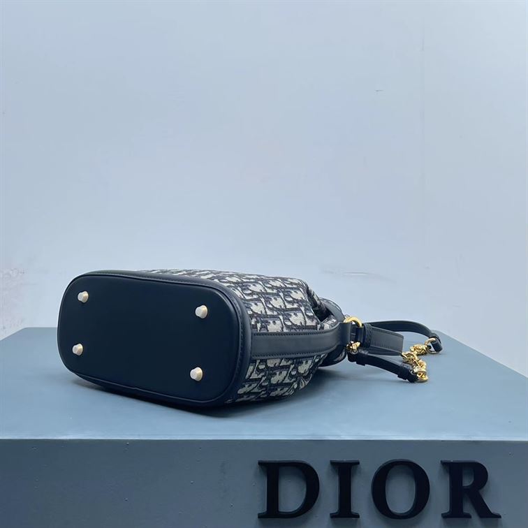 DIOR MEDIUM C EST DIOR BAG BLUE