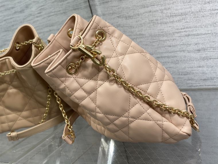 DIOR MEDIUM DIOR AMMI BAG SAND PINK