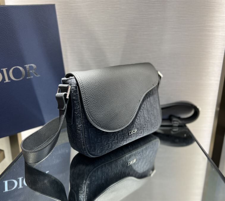 DIOR MINI SADDLE MESSENGER BAG - DIO002