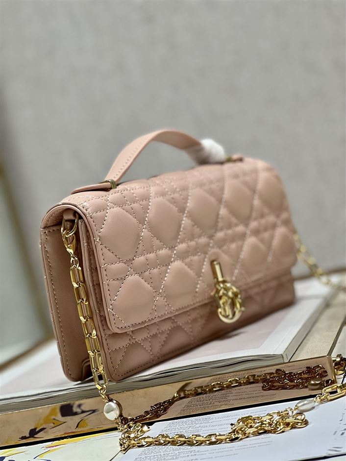 DIOR MISS DIOR MINI BAG ROSE DES VENTS