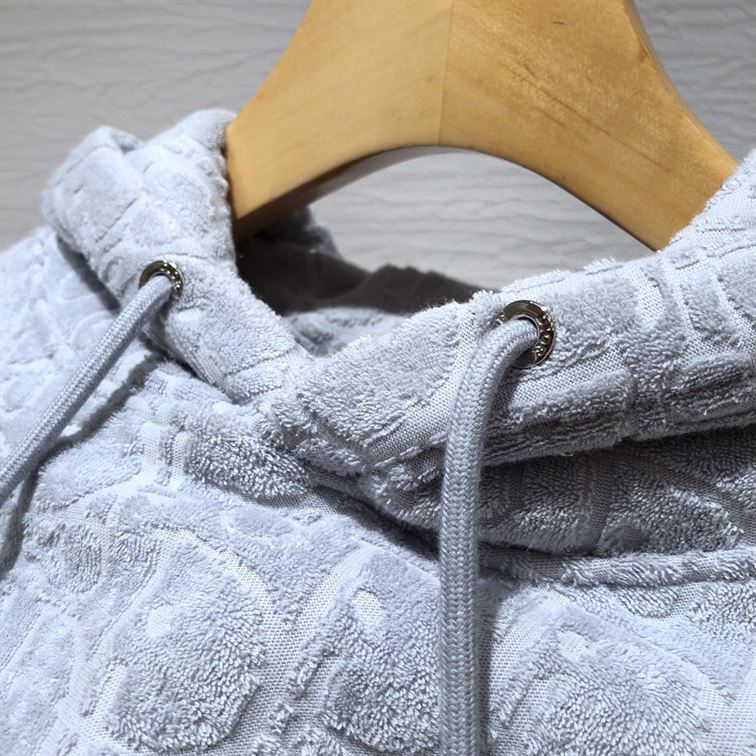 DIOR OBLIQUE HOODED SWEATSHIRT RELAXED FIT - DOS020