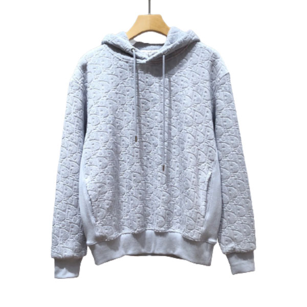 DIOR OBLIQUE HOODED SWEATSHIRT RELAXED FIT - DOS020