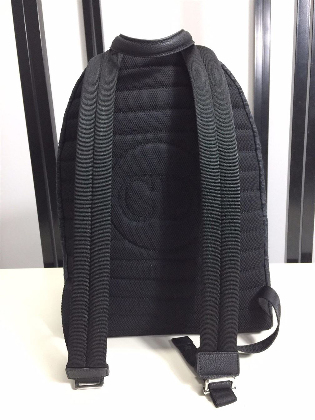 DIOR RIDER BACKPACK BLACK DIOR OBLIQUE JACQUARD - DIO030
