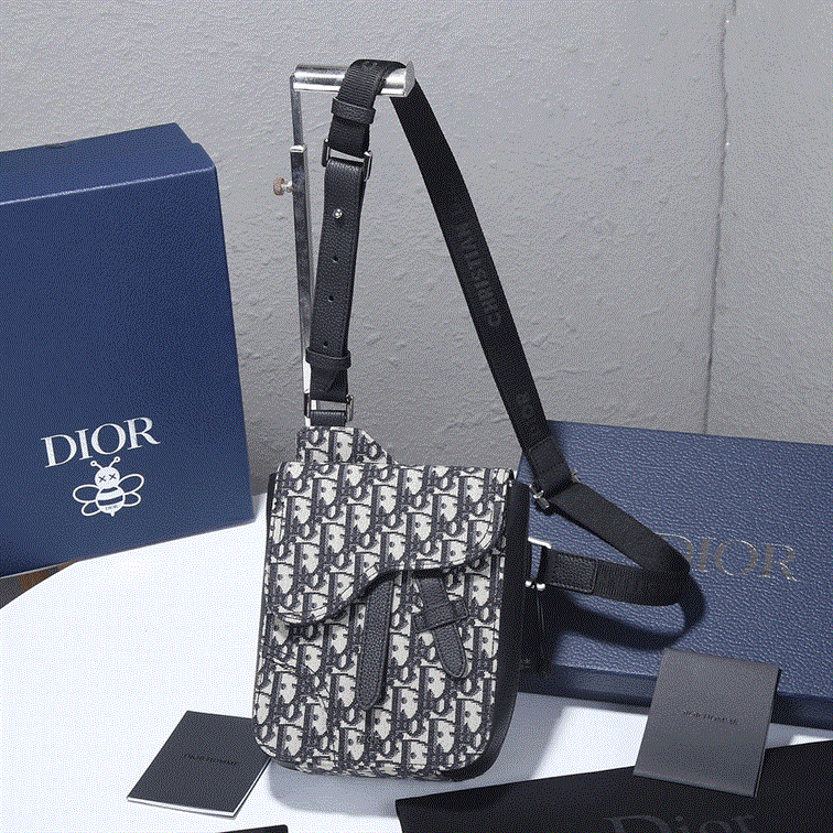 DIOR SADDLE RECTANGULAR CROSSBODY POUCH - DIO037