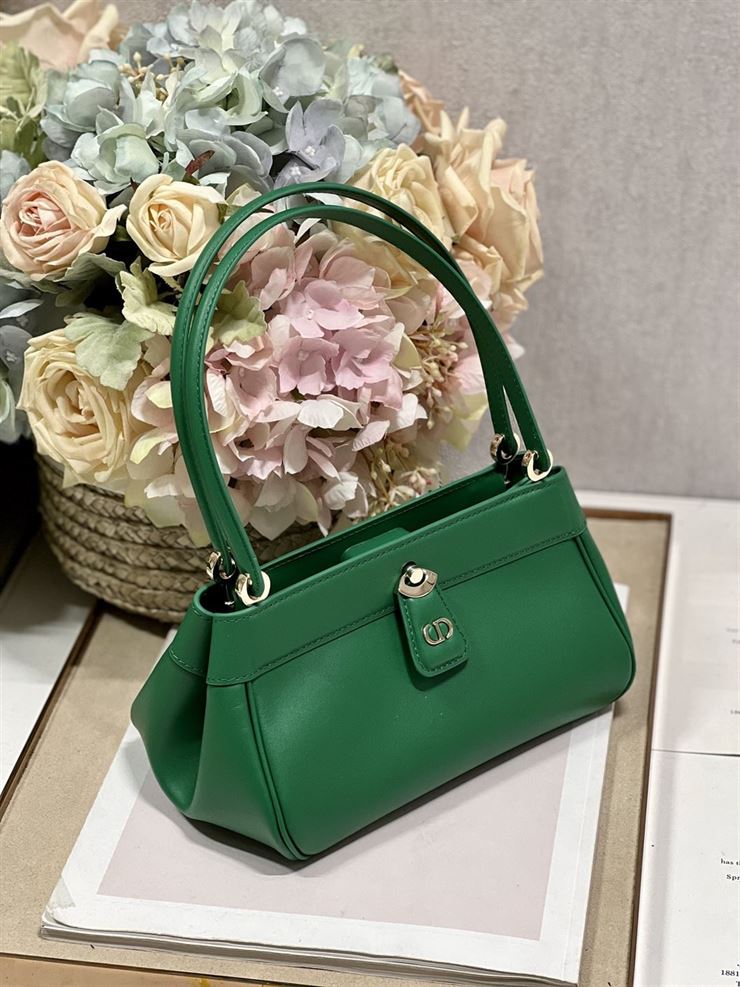 DIOR SMALL DIOR KEY BAG GREEN