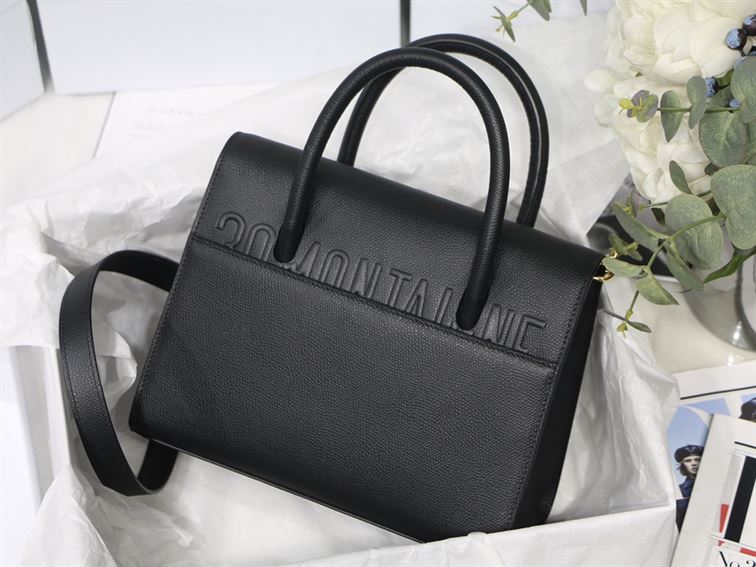 DIOR ST-HONORE TOTE BAG BLACK