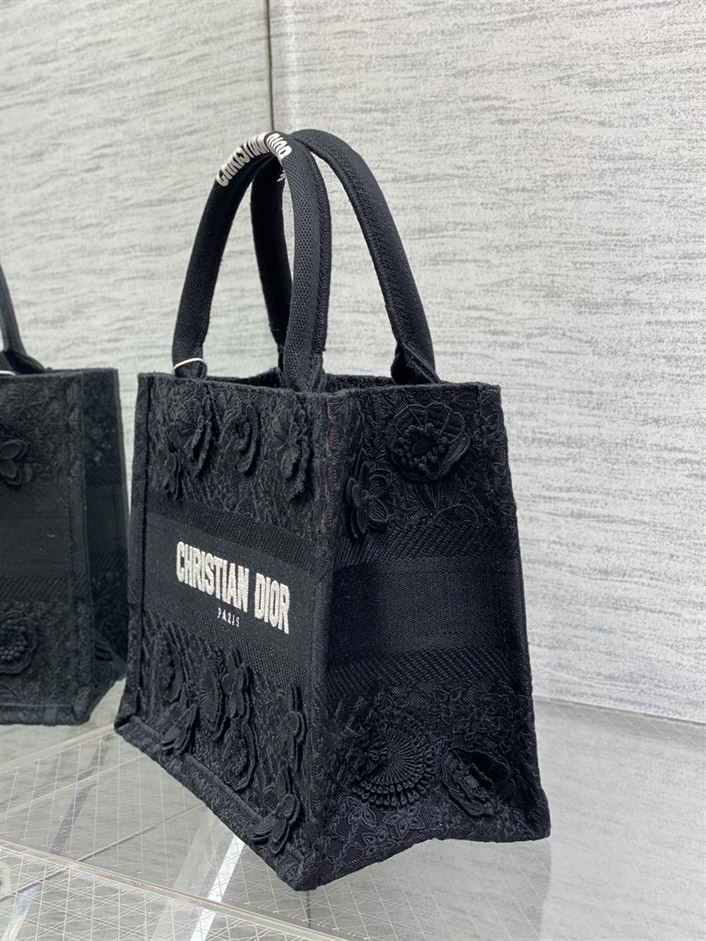 DIOR TOTE BOOK BLACK BAG
