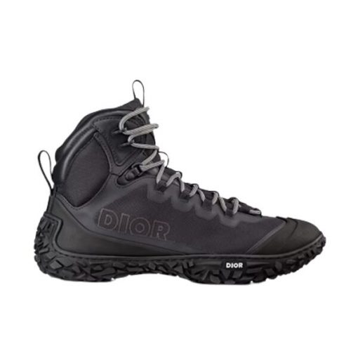 DIORIZON HIKING BOOT BLACK TECHNICAL MESH AND RUBBER - DO089