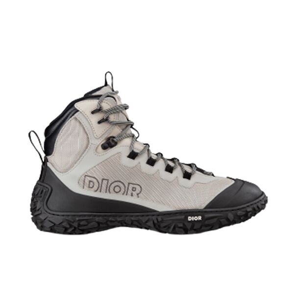 DIORIZON HIKING BOOT GRAY TECHNICAL MESH AND BLACK RUBBER - DO088