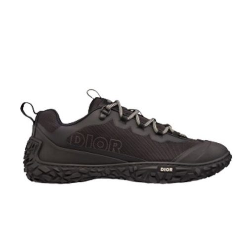 DIORIZON HIKING SHOE BLACK TECHNICAL MESH AND RUBBER - DO087
