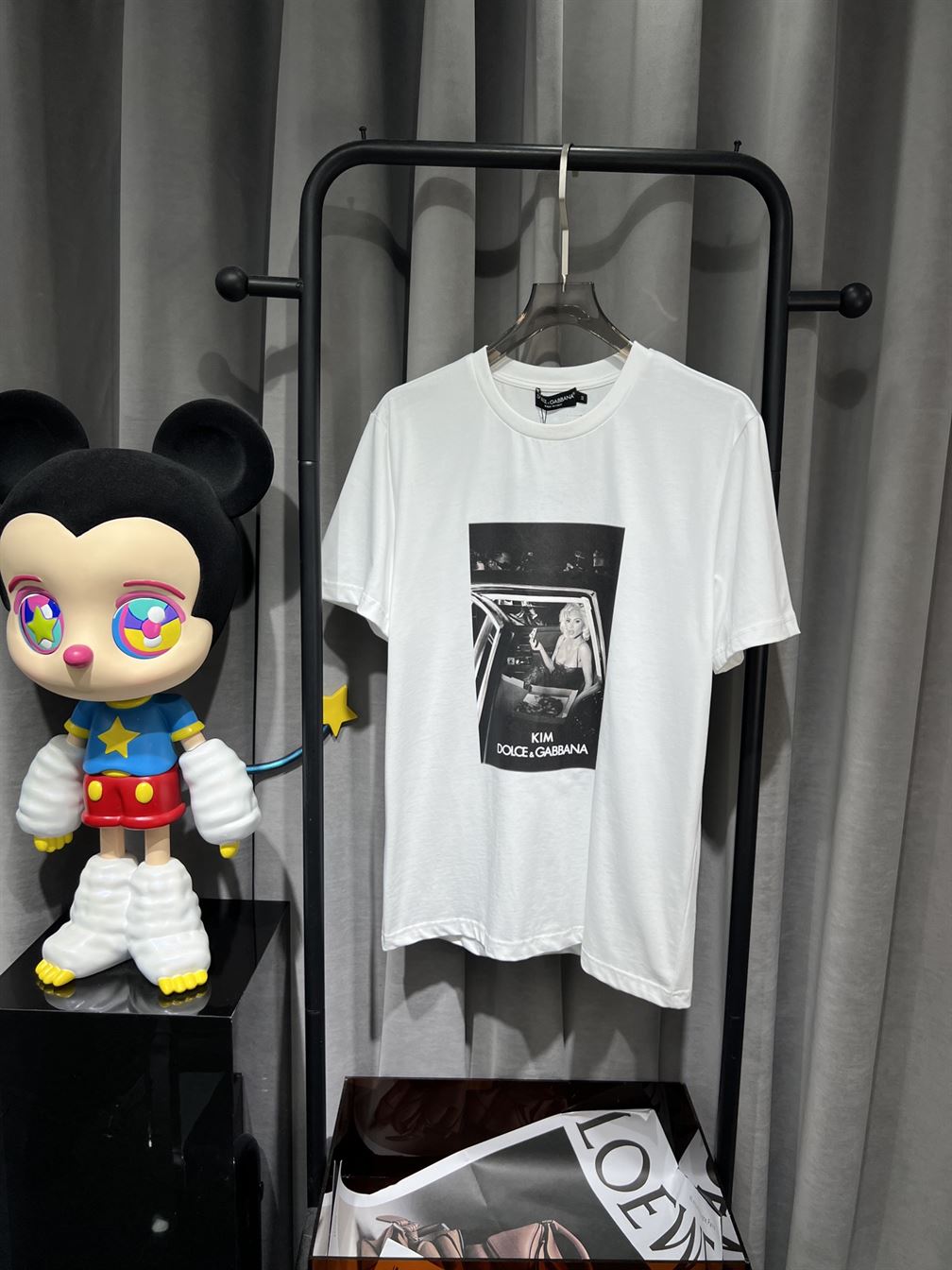 DOLCE & GABBANA CIAO KIM PIZZA-PRINT T-SHIRT - DT014