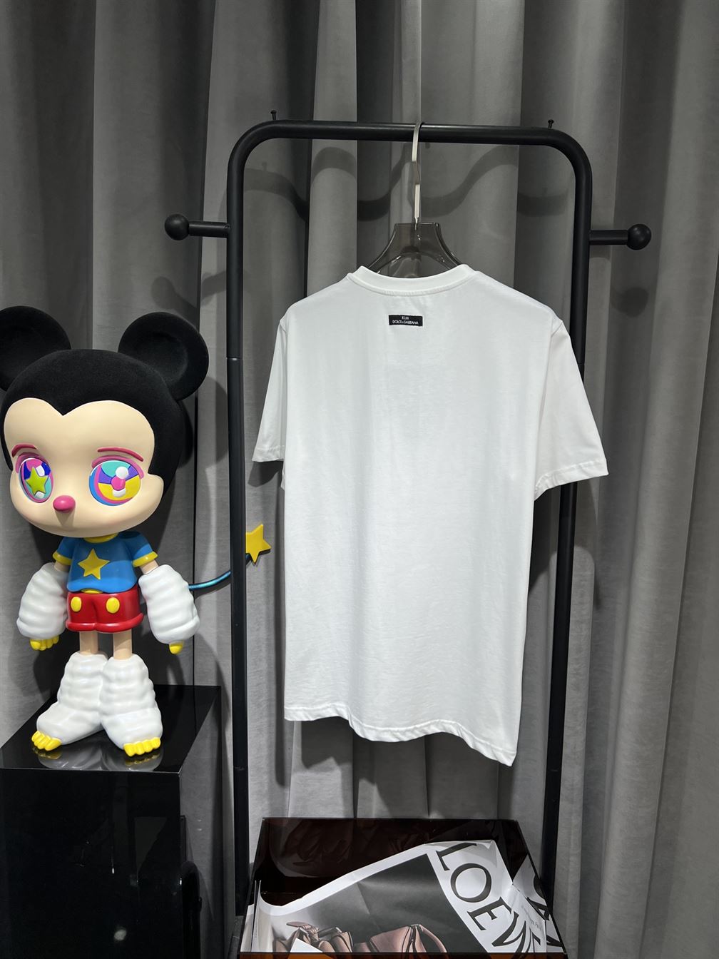 DOLCE & GABBANA CIAO KIM PIZZA-PRINT T-SHIRT - DT014