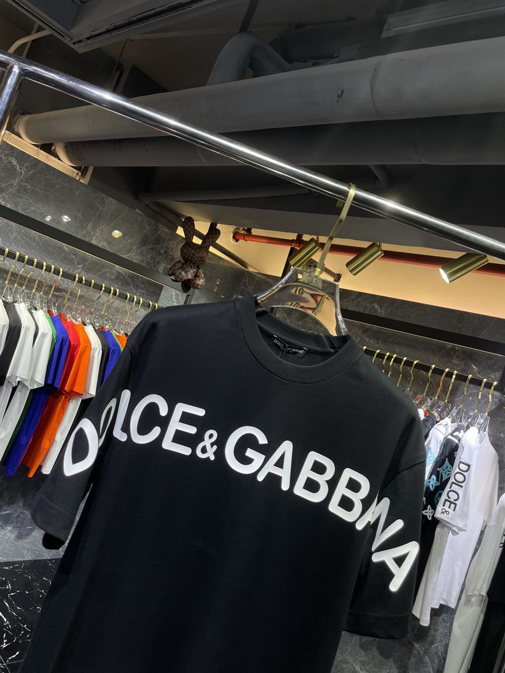 DOLCE & GABBANA ROUND-NECK T-SHIRT - DT008