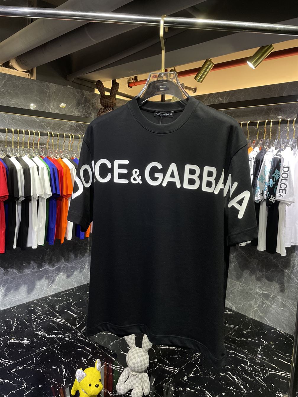 DOLCE & GABBANA ROUND-NECK T-SHIRT - DT008