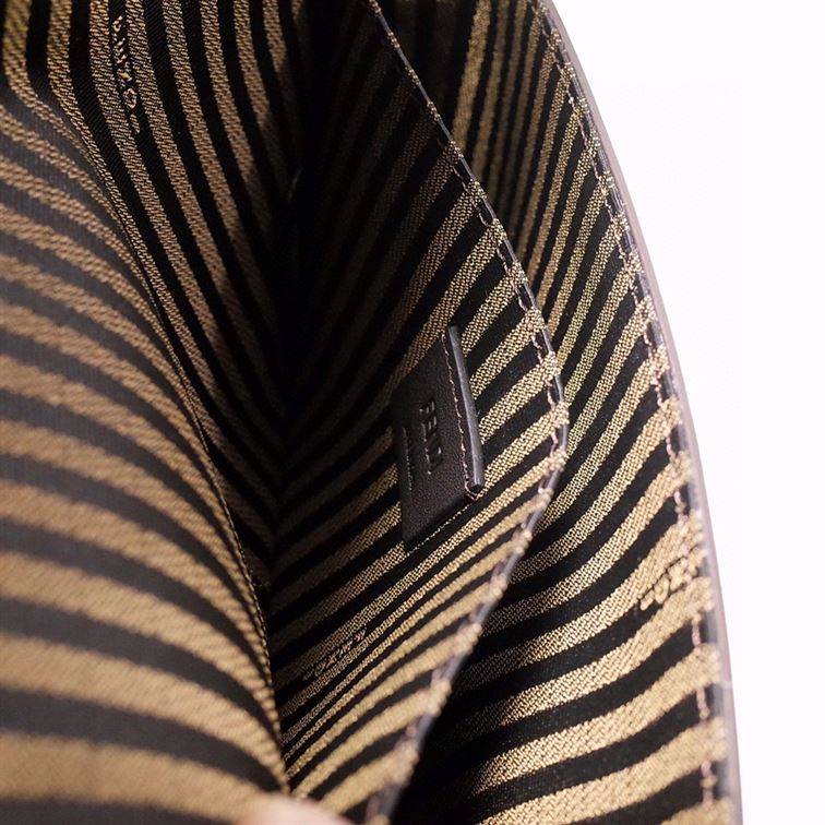 FENDI WALLET ON CHAIN WITH POUCHES MINI WHITE BAG