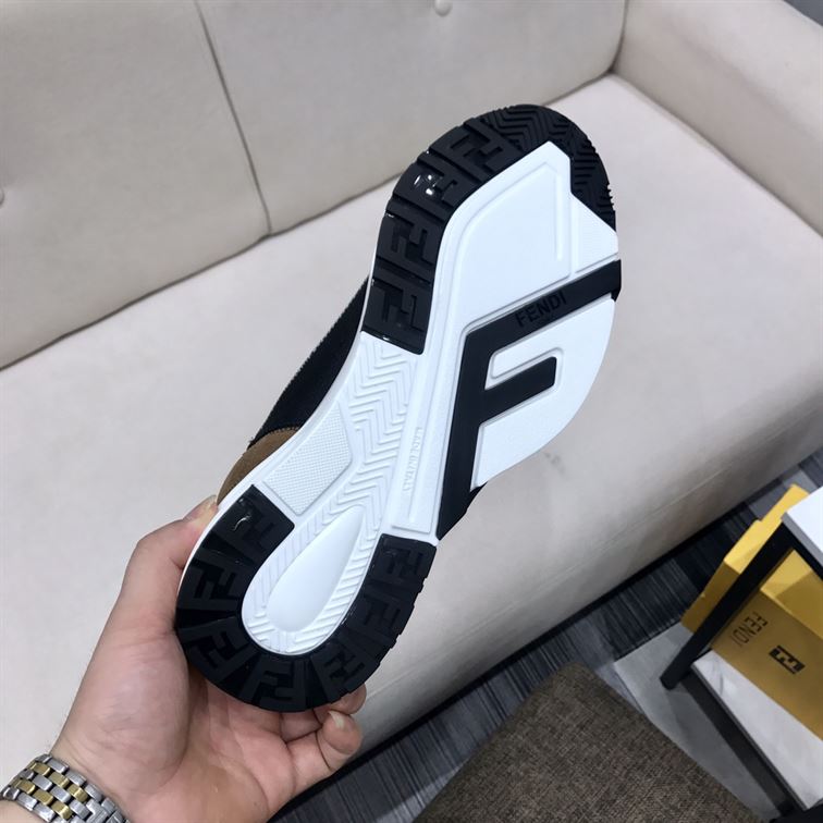 FENDY FLOW MULTICOLOUR NYLON LOW-TOP - FDS009