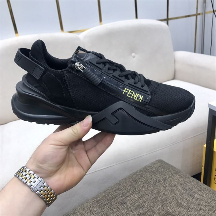 FENDY FLOW MULTICOLOUR NYLON LOW-TOP - FDS011