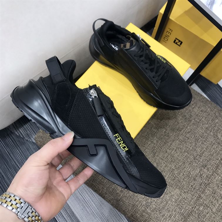 FENDY FLOW MULTICOLOUR NYLON LOW-TOP - FDS011