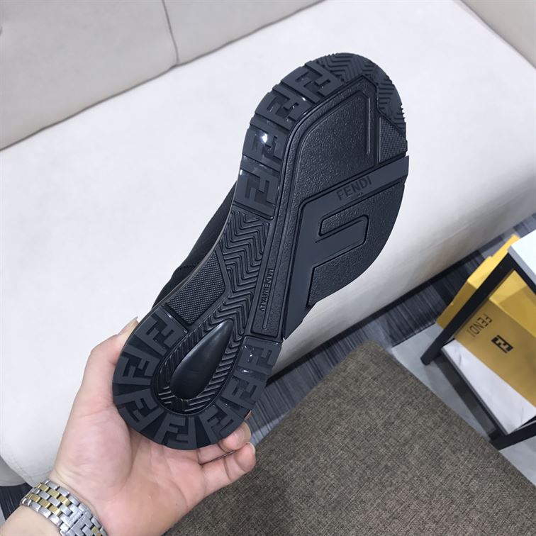 FENDY FLOW MULTICOLOUR NYLON LOW-TOP - FDS011