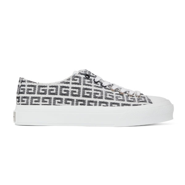 GIVENCHY CITY SNEAKERS IN 4G JACQUARD - GVC015