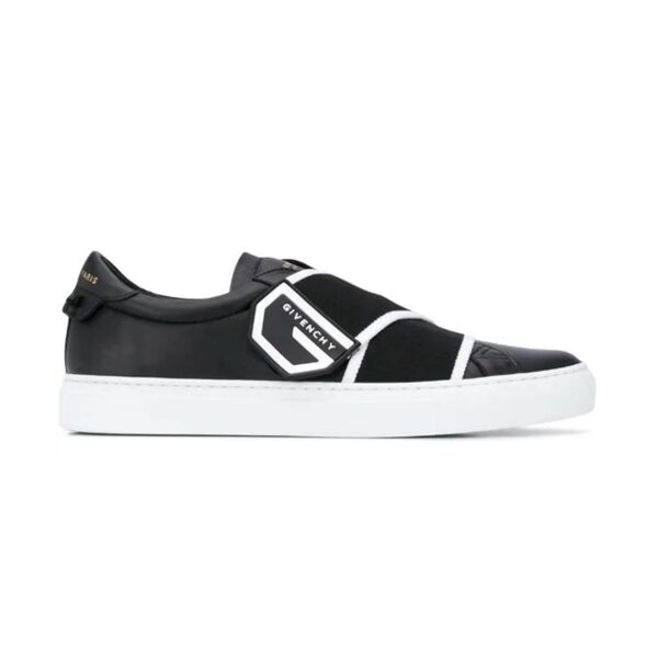 GIVENCHY ELASTICATED LOGO STRAP SNEAKERS - GVC005