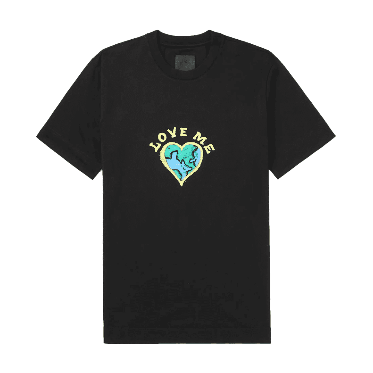 GIVENCHY LOVE ME PRINTED COTTON-JERSEY T-SHIRT - GTS010